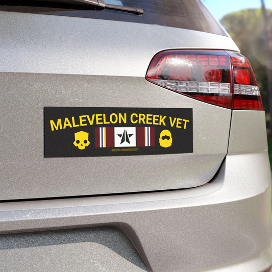 MALEVELON CREEK VETERAN Car Magnet (Helldivers 2)