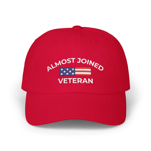 Almost Joined Veteran Dad Cap