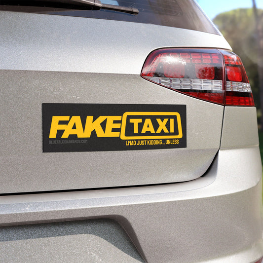 FAKE TAXI Car Magnet
