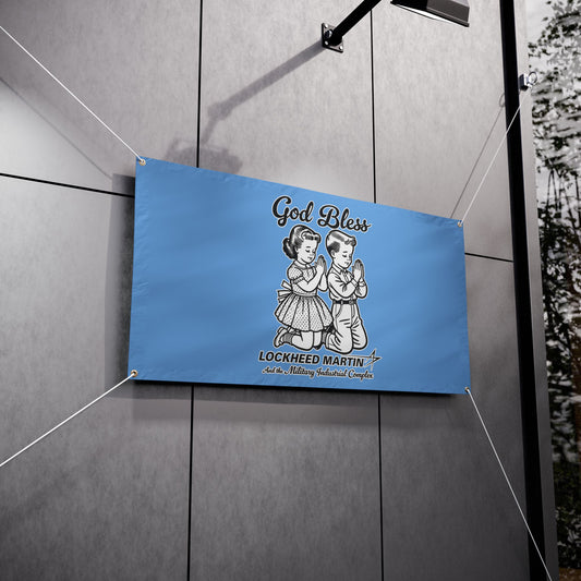 GodBless Lockhead Martin Banner