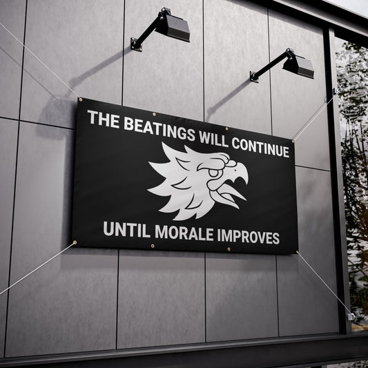 Beating Until Morale Banner