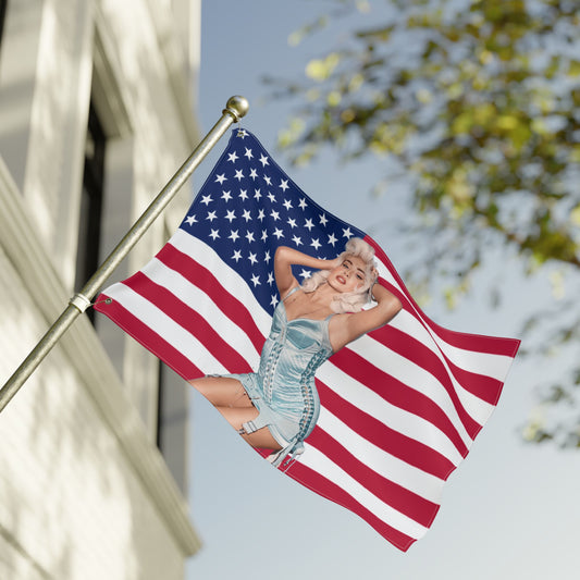 SABRINA CARPENTER AMERICAN FLAG