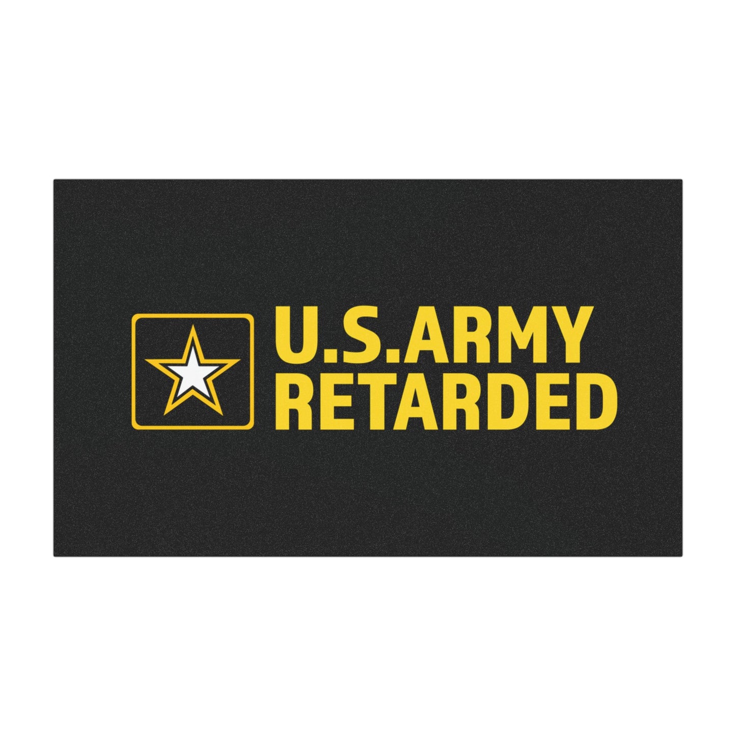 ARMY RETARDED Car Magnet