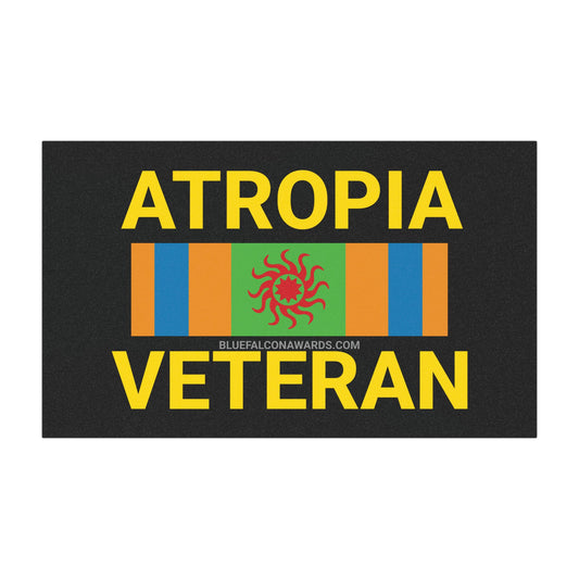 Atropia Veteran Car Magnet