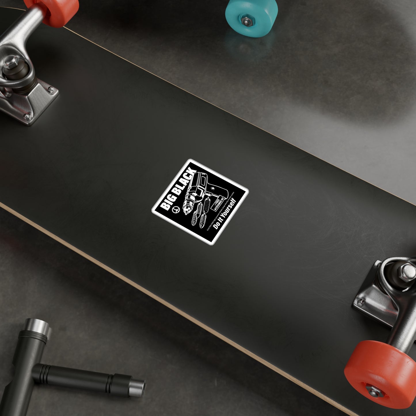 BIG BLACK STICKER