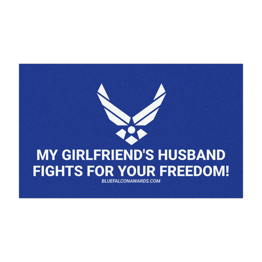 AIR FORCE GIRLFRIEND'S HUSBAND Magnets