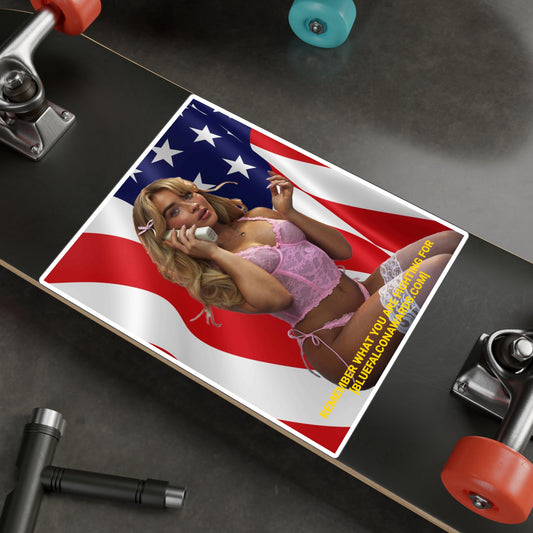 PINK SABRINA STICKER