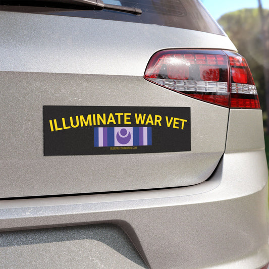 ILLUMINATE WAR VETERAN Car Magnet (Helldivers 2)