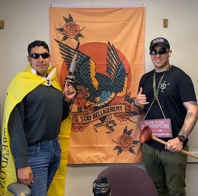 Traditional Falcon Flag