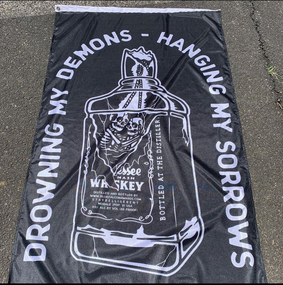 DROWNING MY DEMONS Flag