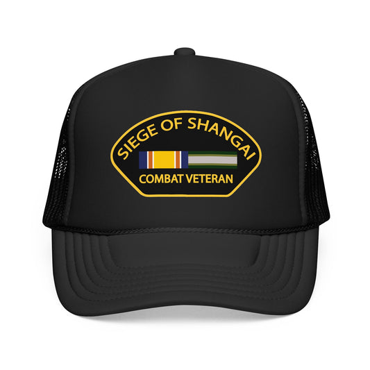 SIEGE OF SHANGAI VETERAN Foam Hat