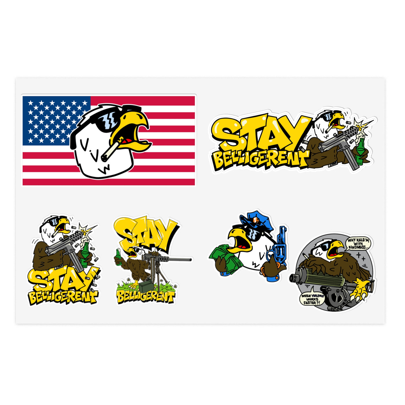 BFA Eagle Sticker Pack