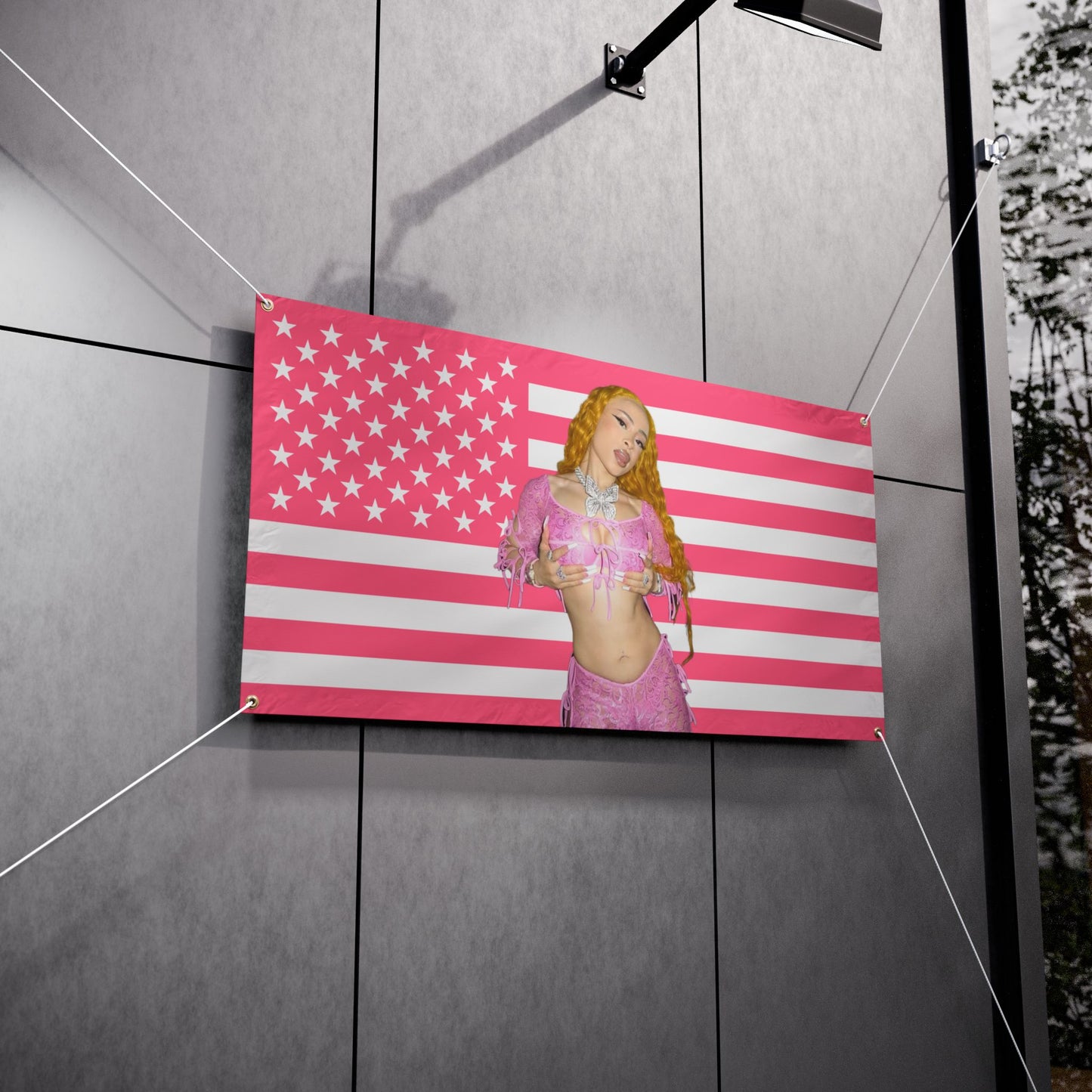 PINK ICESPICE USA Banner