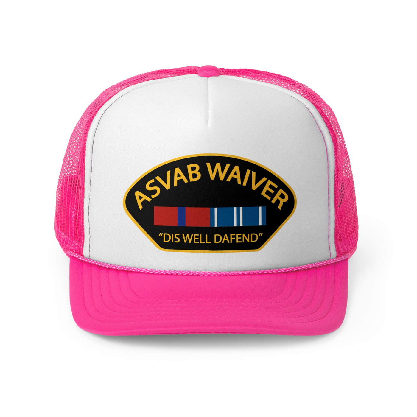 Asvab Waiver Foam Trucker Hat