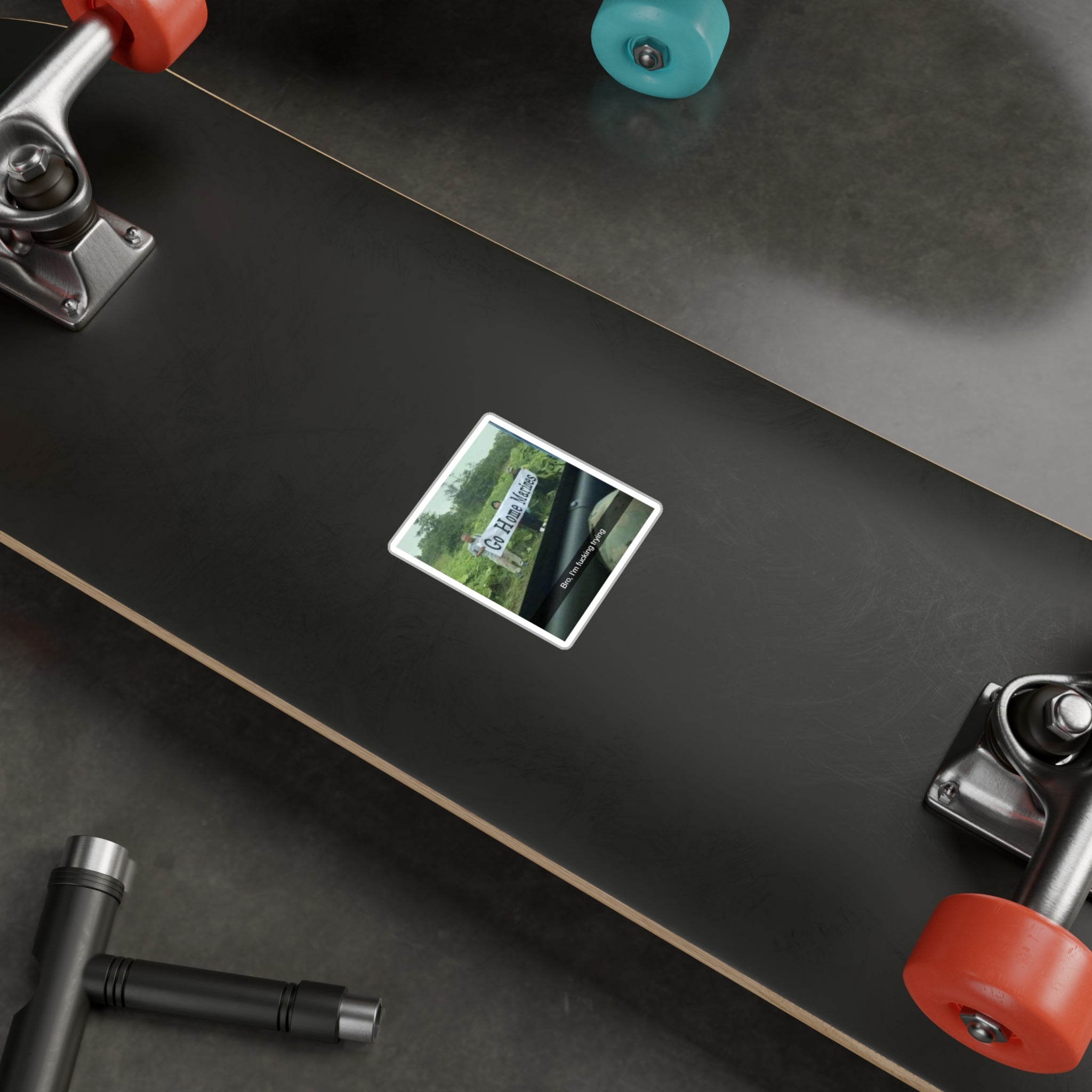 Go Home STICKER