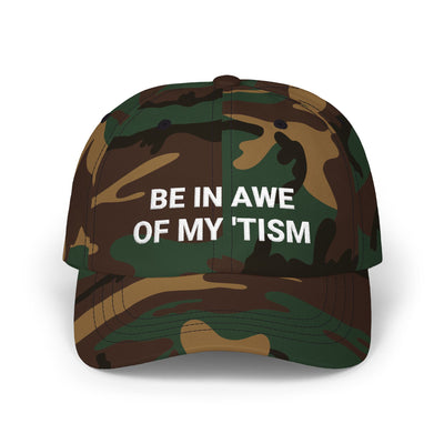 Awe of my 'tism Dad Cap