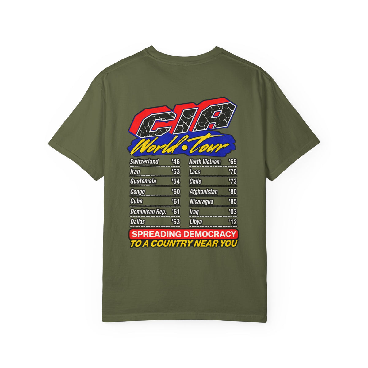 CIA World Tour Tee