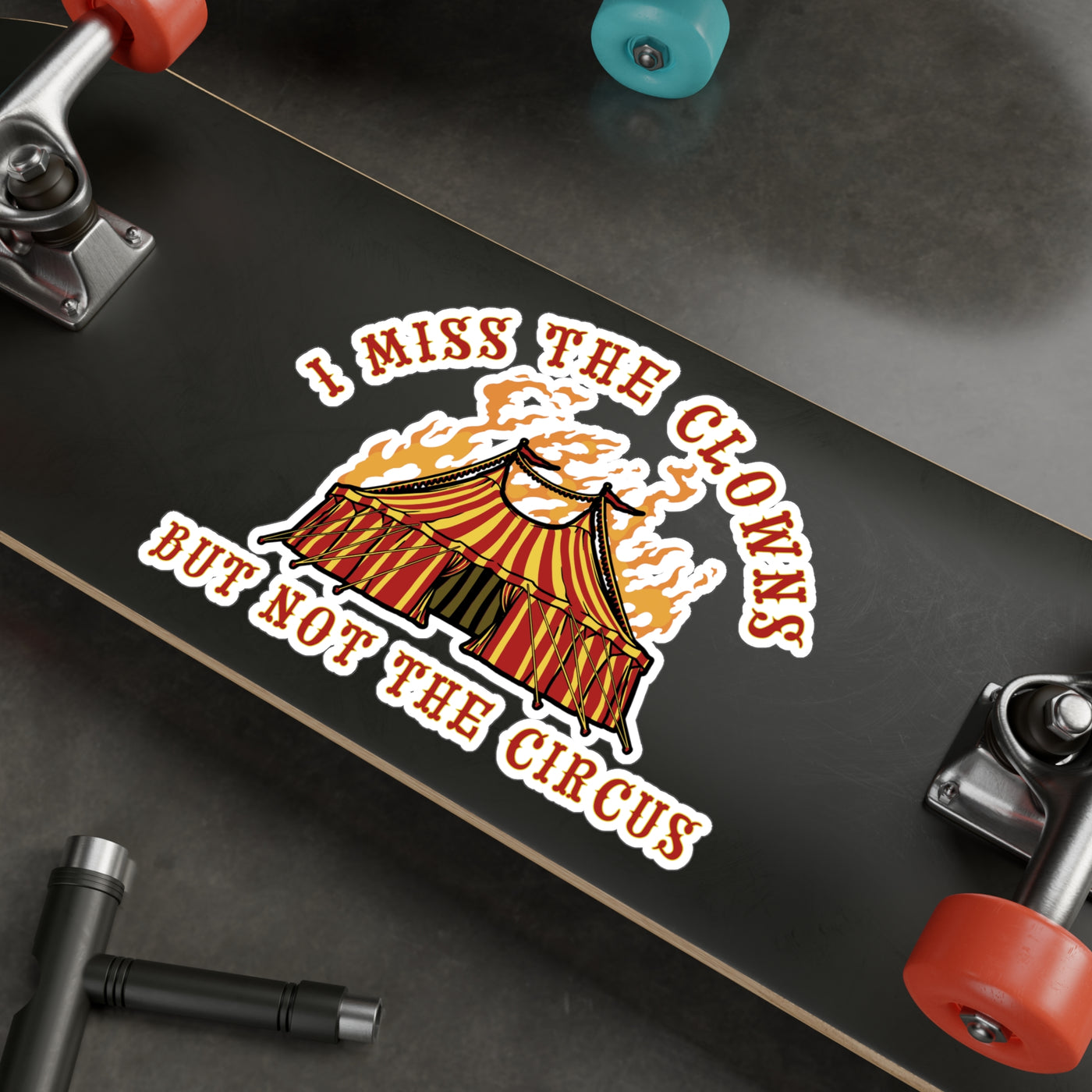 CIRCUS TENT STICKER