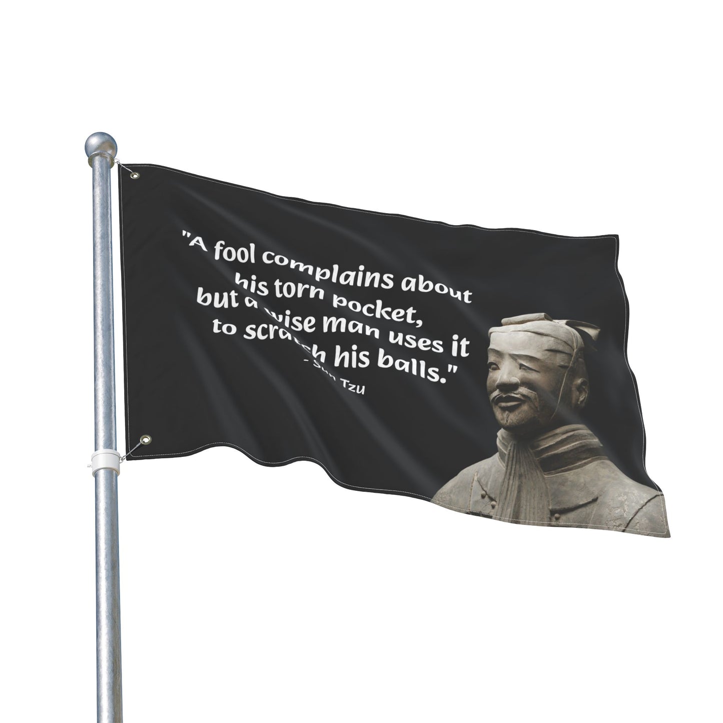 Sun Tzu Wise Man FLAG