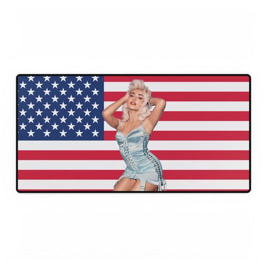 Sabrina Carpenter 2 USA DeskMat