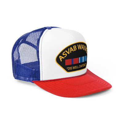 Asvab Waiver Foam Trucker Hat