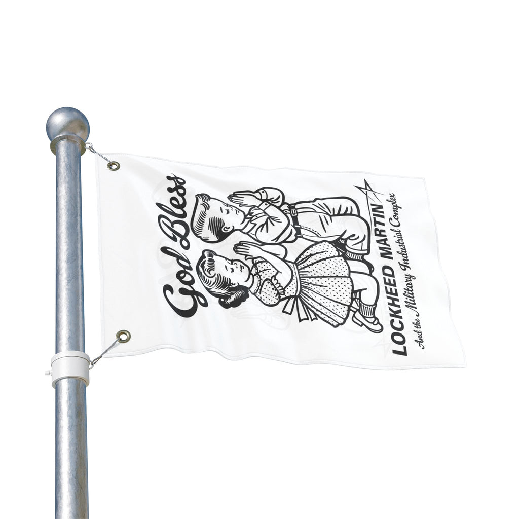 God Bless Lockhead Martin FLAG