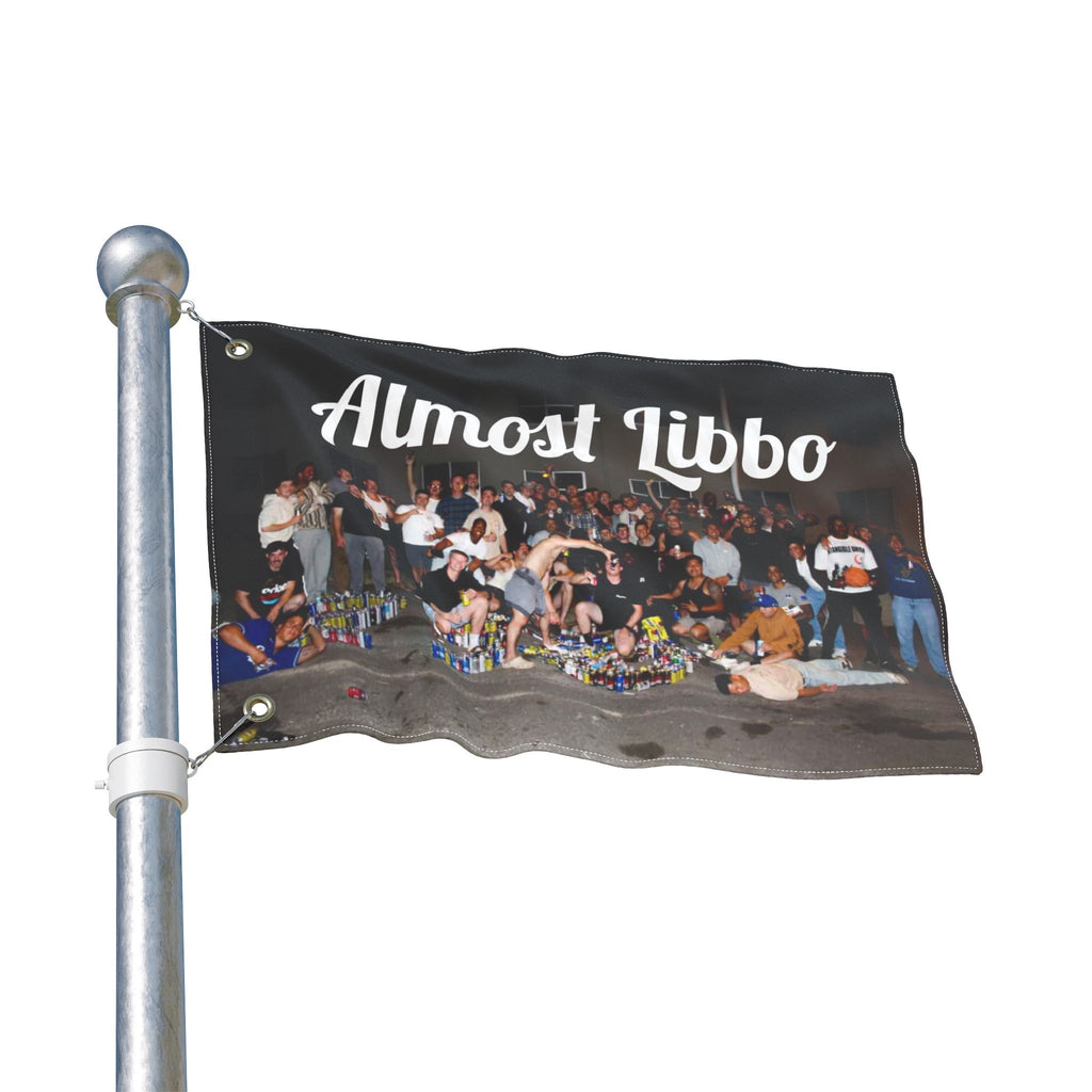 ALMOST LIBBO #4 FLAG (LIMITED RUN)