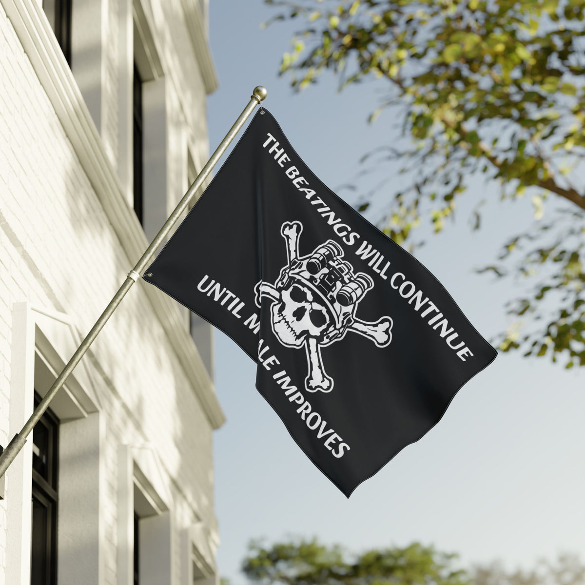 Beatings Will Continue FLAG
