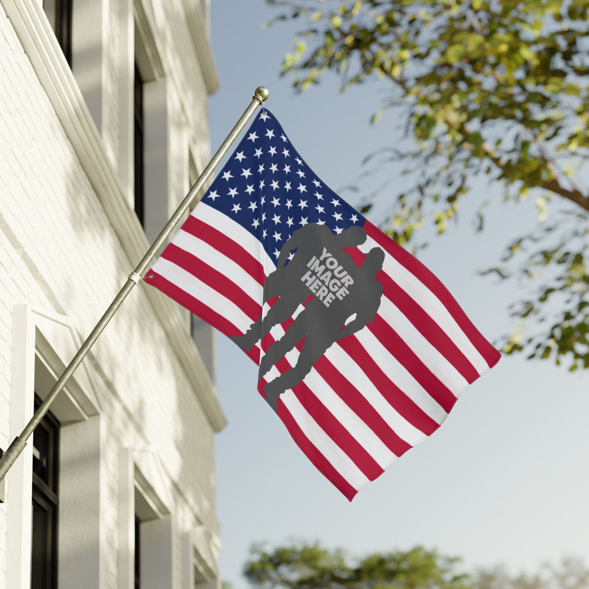 CUSTOM BRO FLAG
