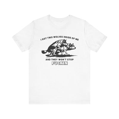 Two Wolves Inside of Me Tee