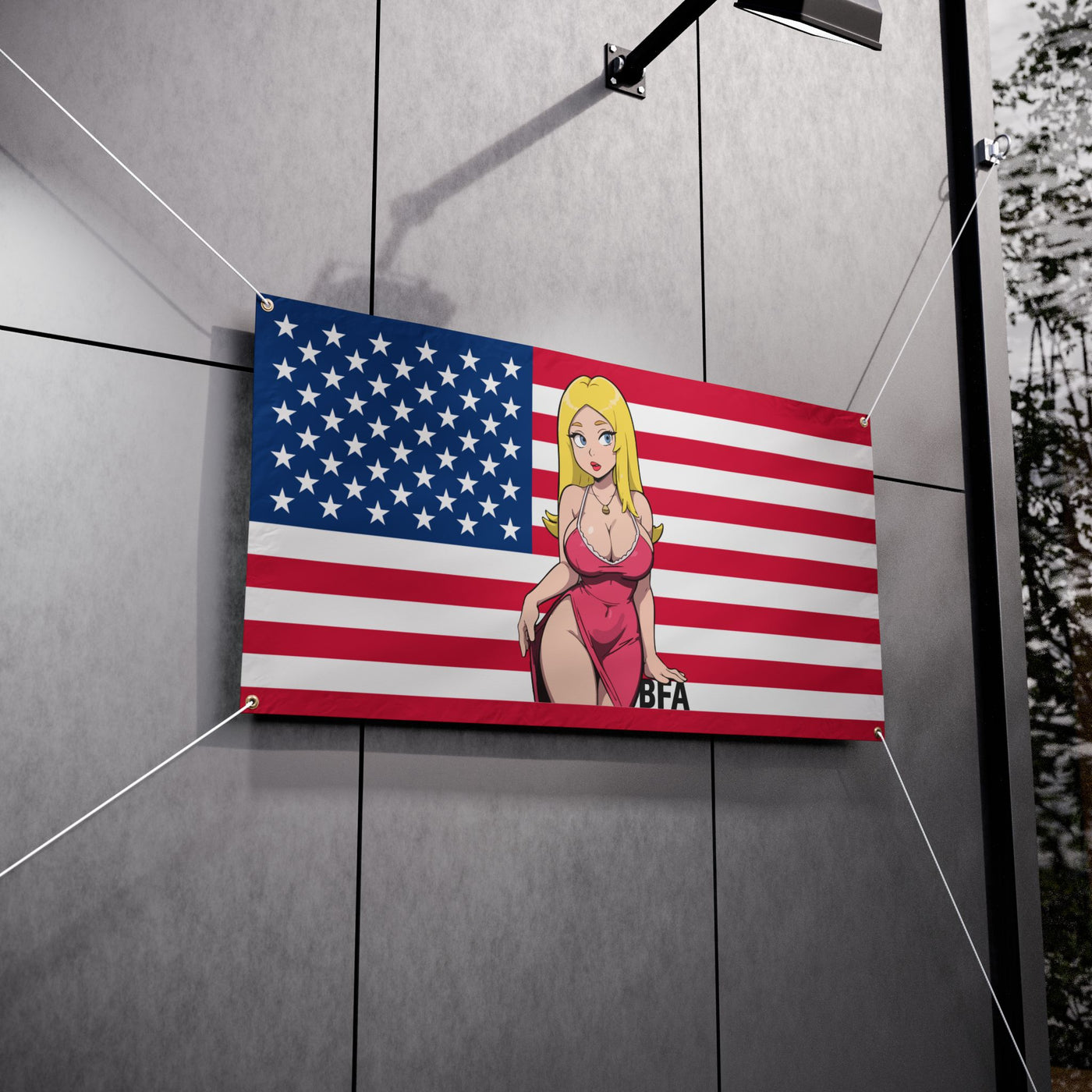 FRANCINE AMERICAN (HEAVY DUTY VINYL BANNER)