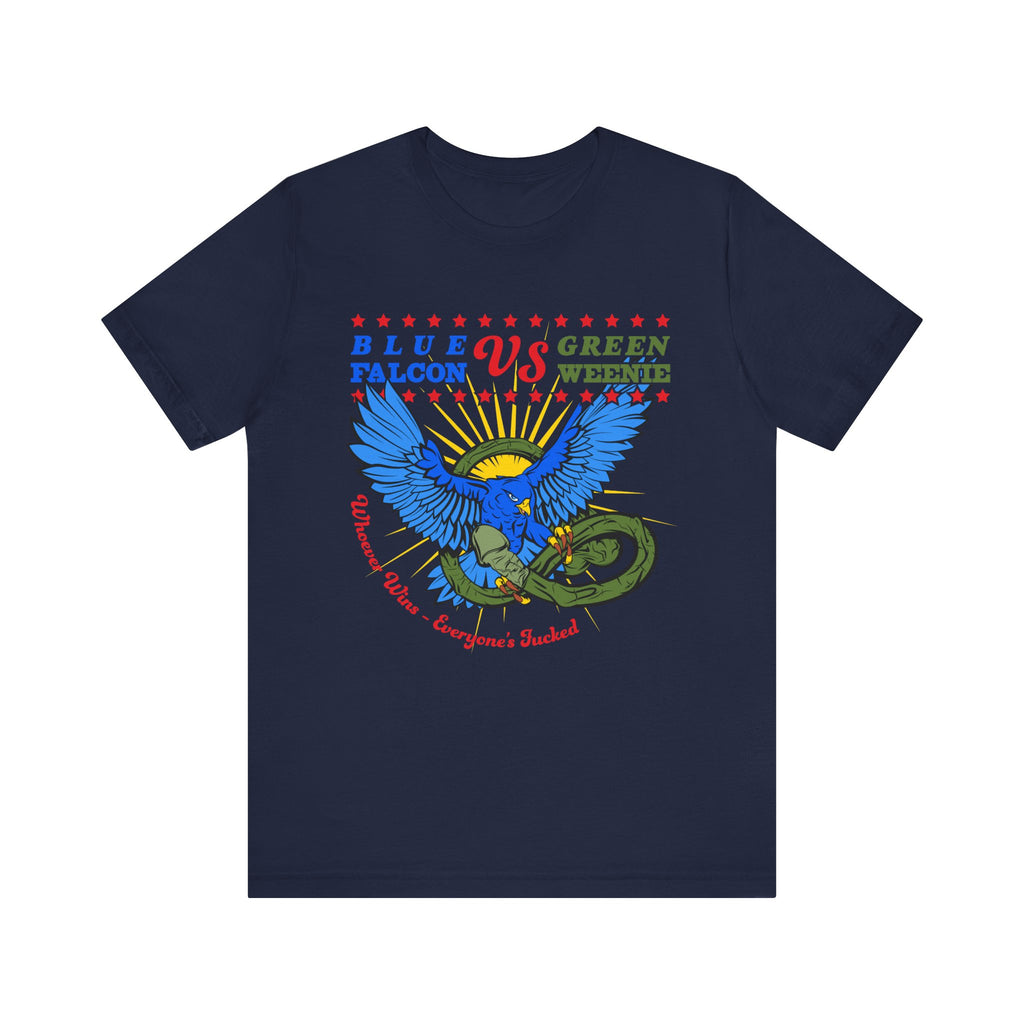 BlueFalcon vs GreenWeenie Tee