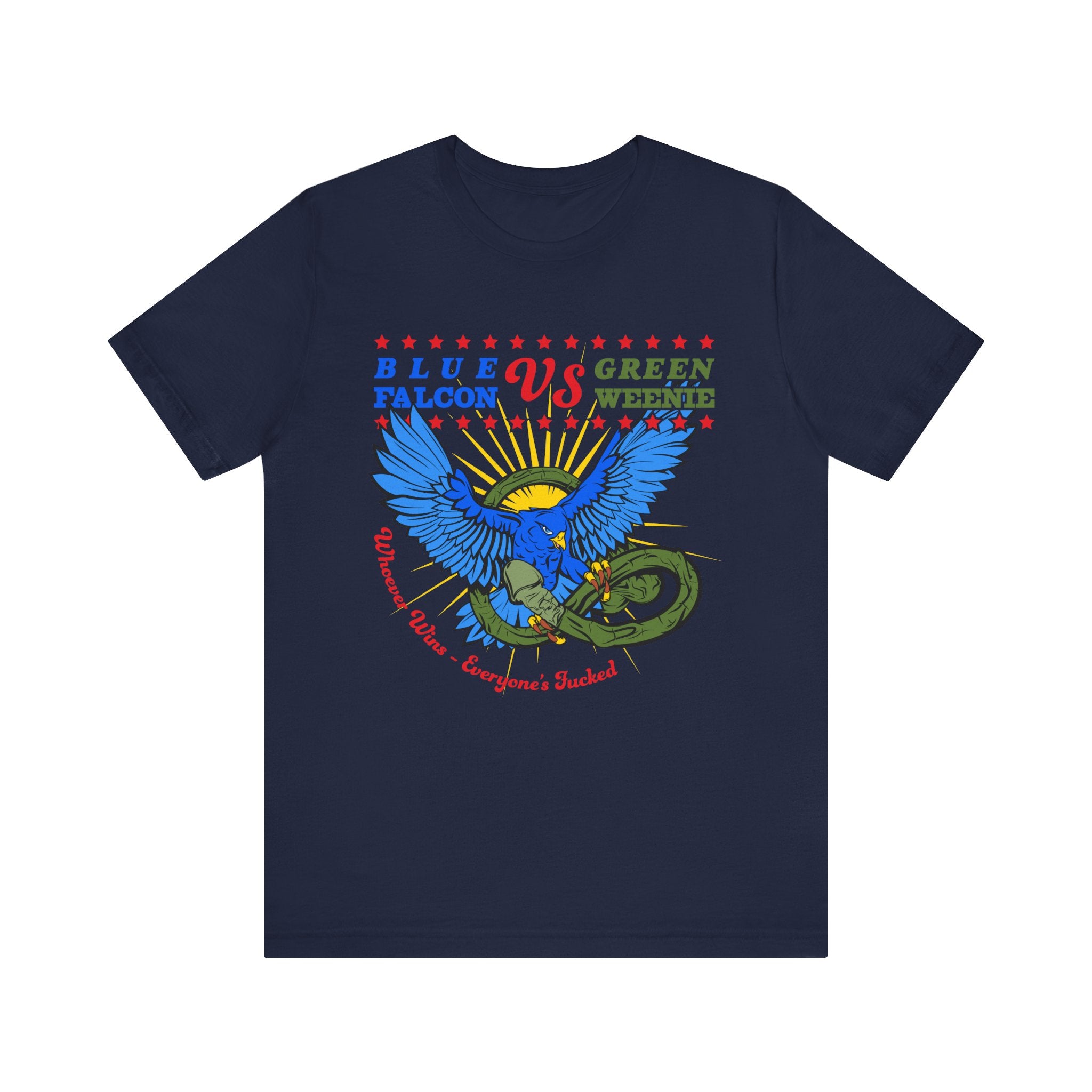 BlueFalcon vs GreenWeenie Tee