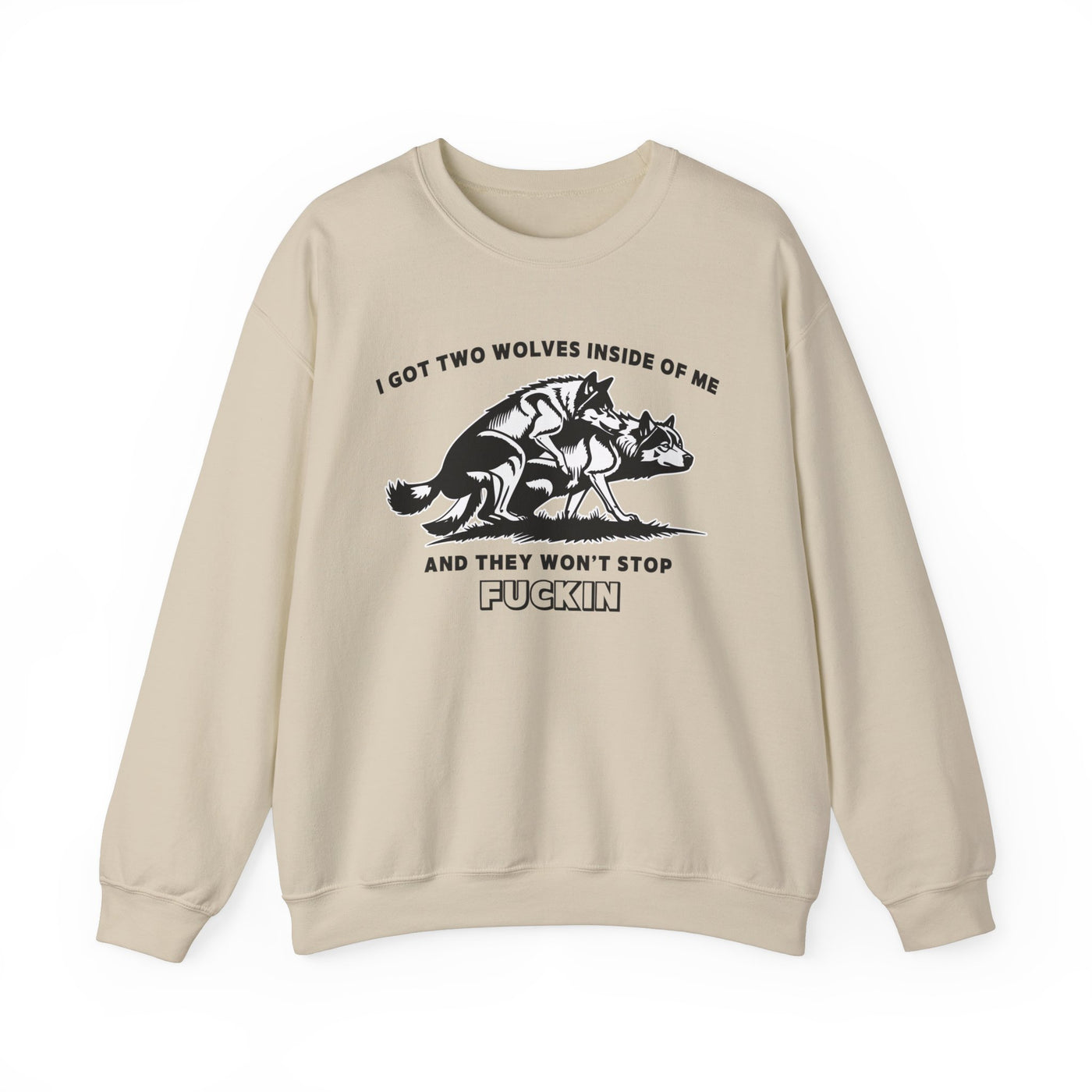 Two Wolves Inside of Me Sweatshirt