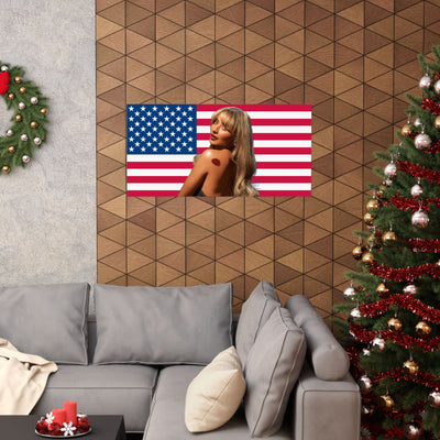 SC AMERICAN FLAG Paper Posters