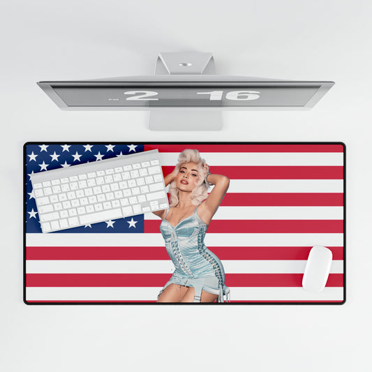 Sabrina Carpenter 2 USA DeskMat