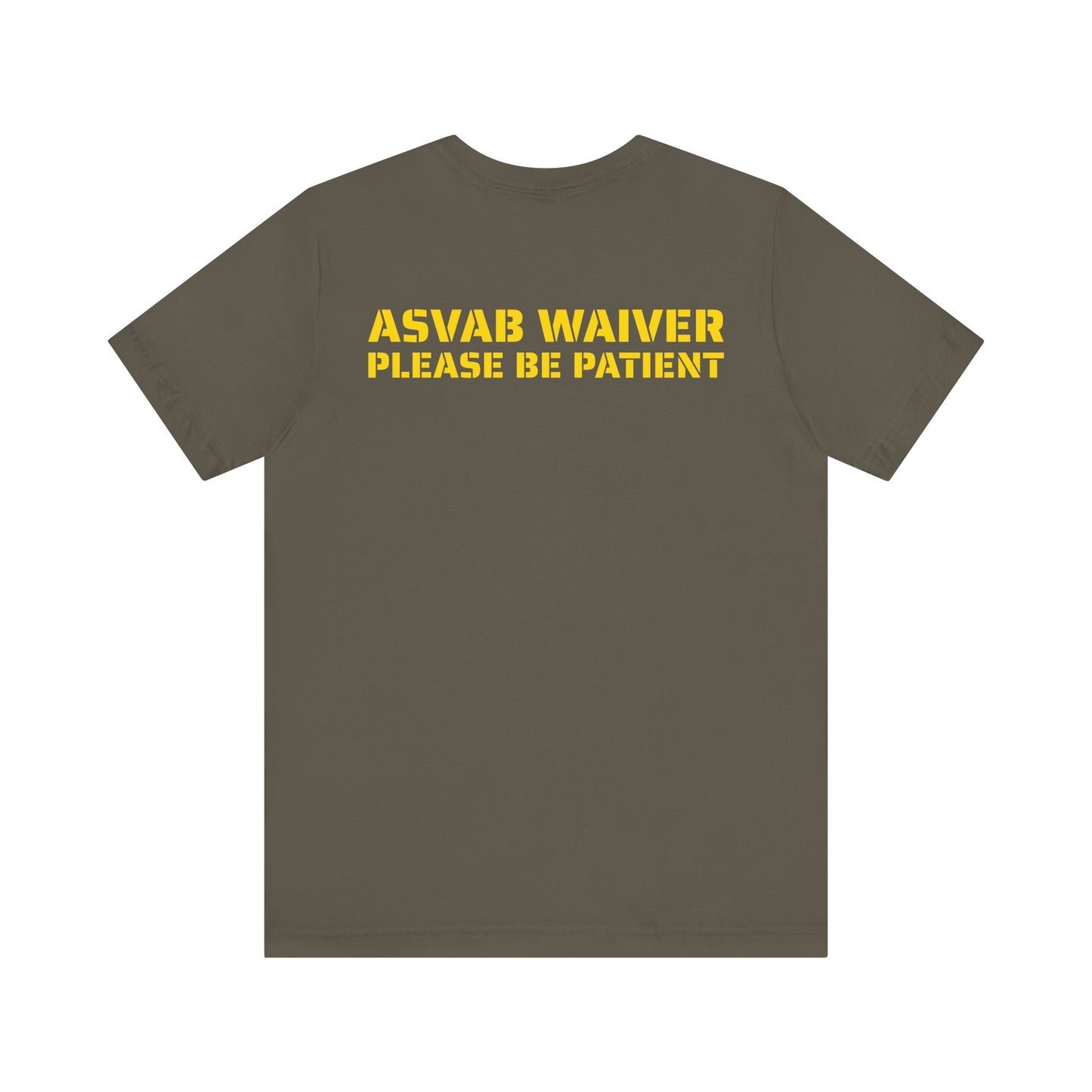 ASVAB WAIVER SKIVVY SHIRT