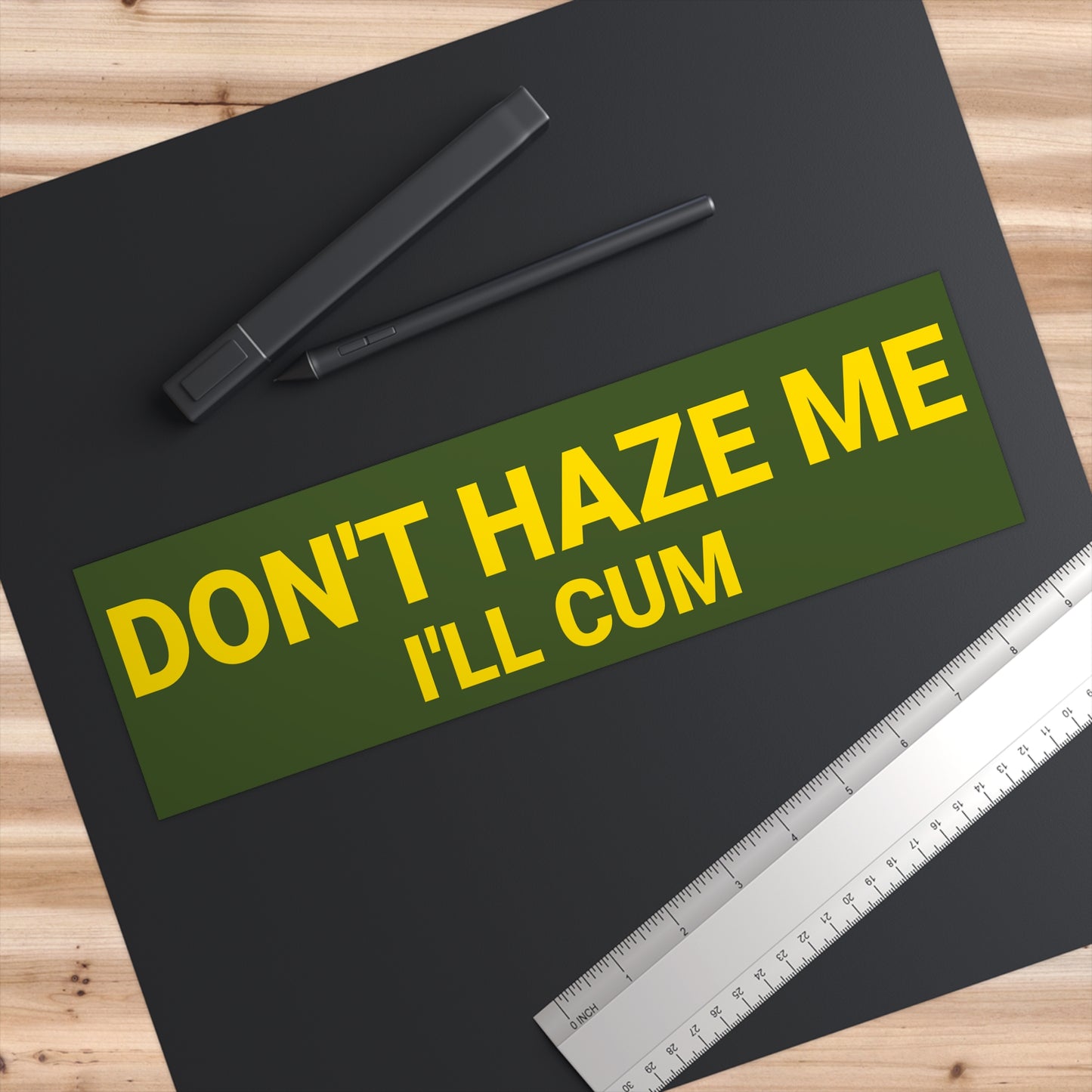 Don't Haze Me Sticker