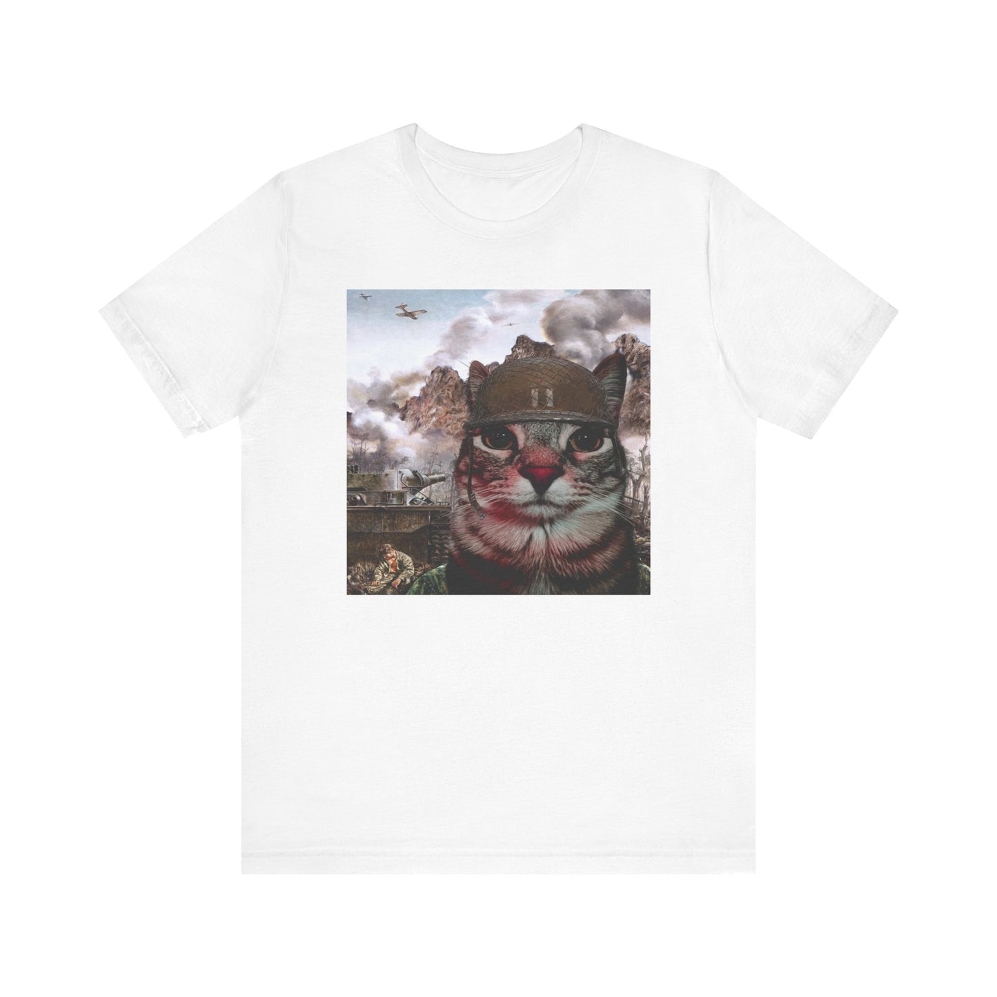 Cat Two-Thousand Yard Stare Tee