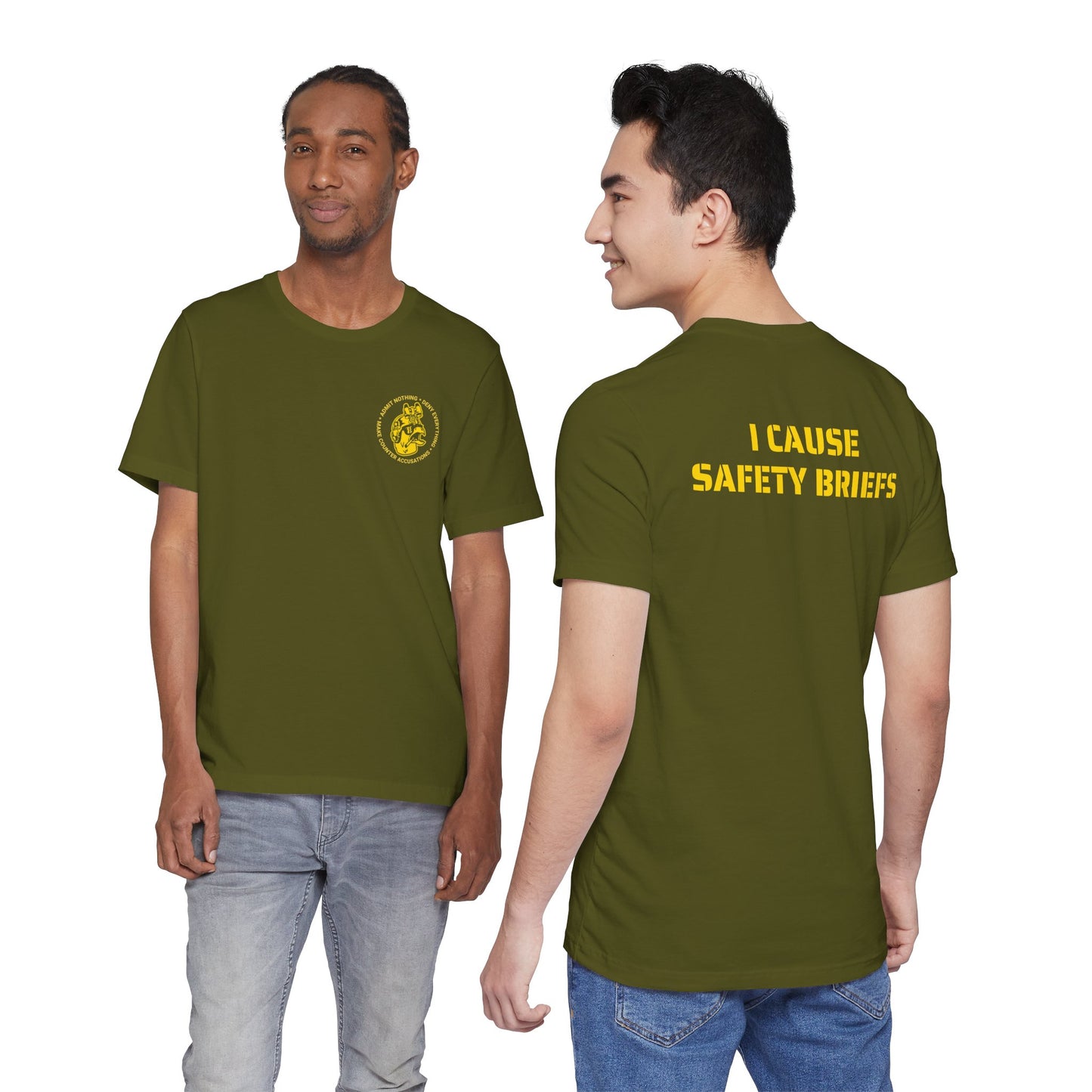 I CAUSE SAFETY BREIFS SKIVVY SHIRT