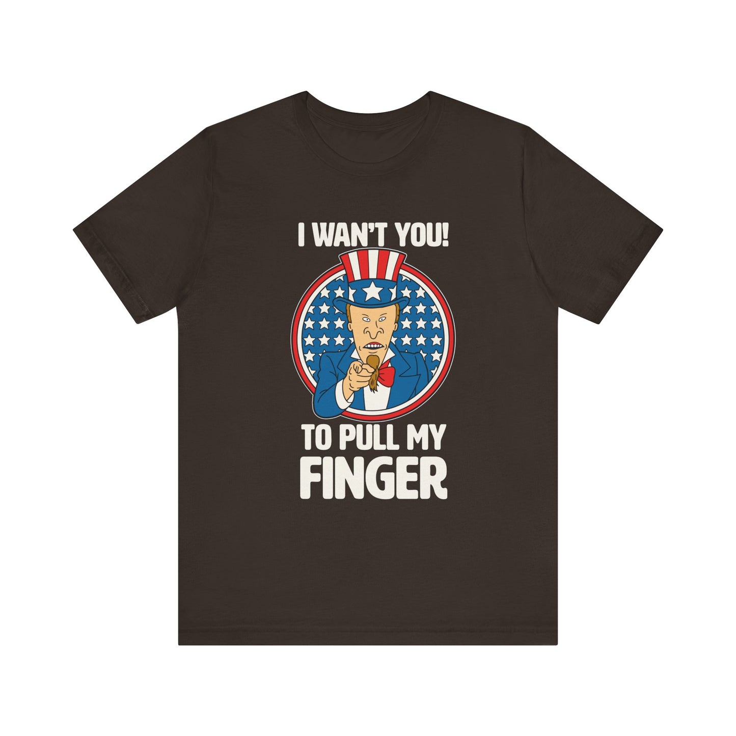Beavis & Butthead “I Want You To Pull My Finger” Uncle Sam Tee