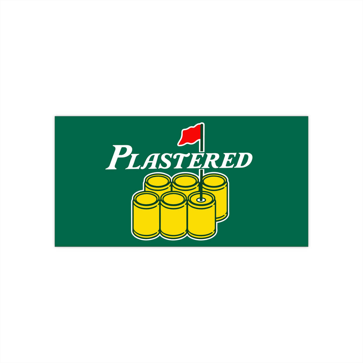 Plastered Heavy Duty Sticker