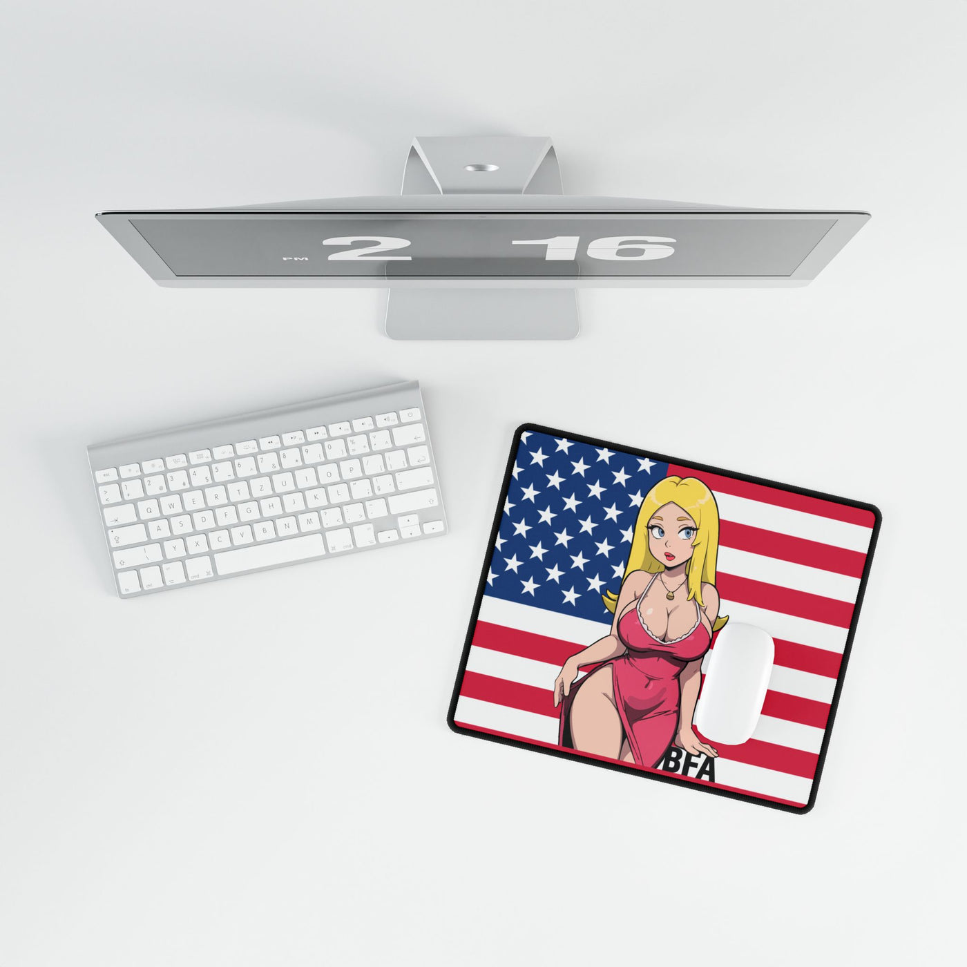 FRANCINE FLAG DeskMat