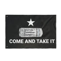 WHITE MONSTER FLAG