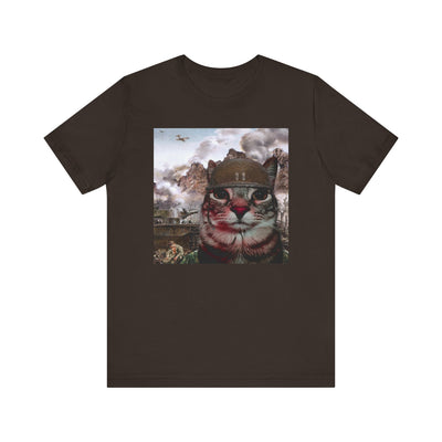 Cat Two-Thousand Yard Stare Tee