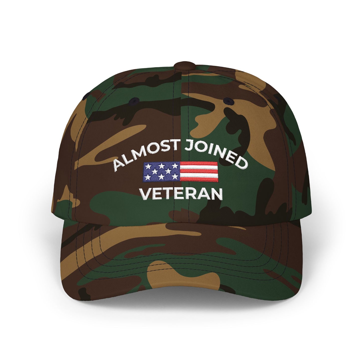 Almost Joined Veteran Dad Cap