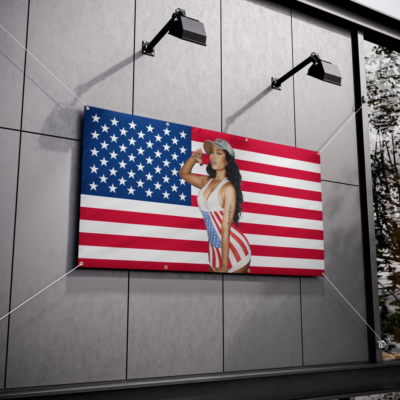 Nicki-Minaj USA Banner