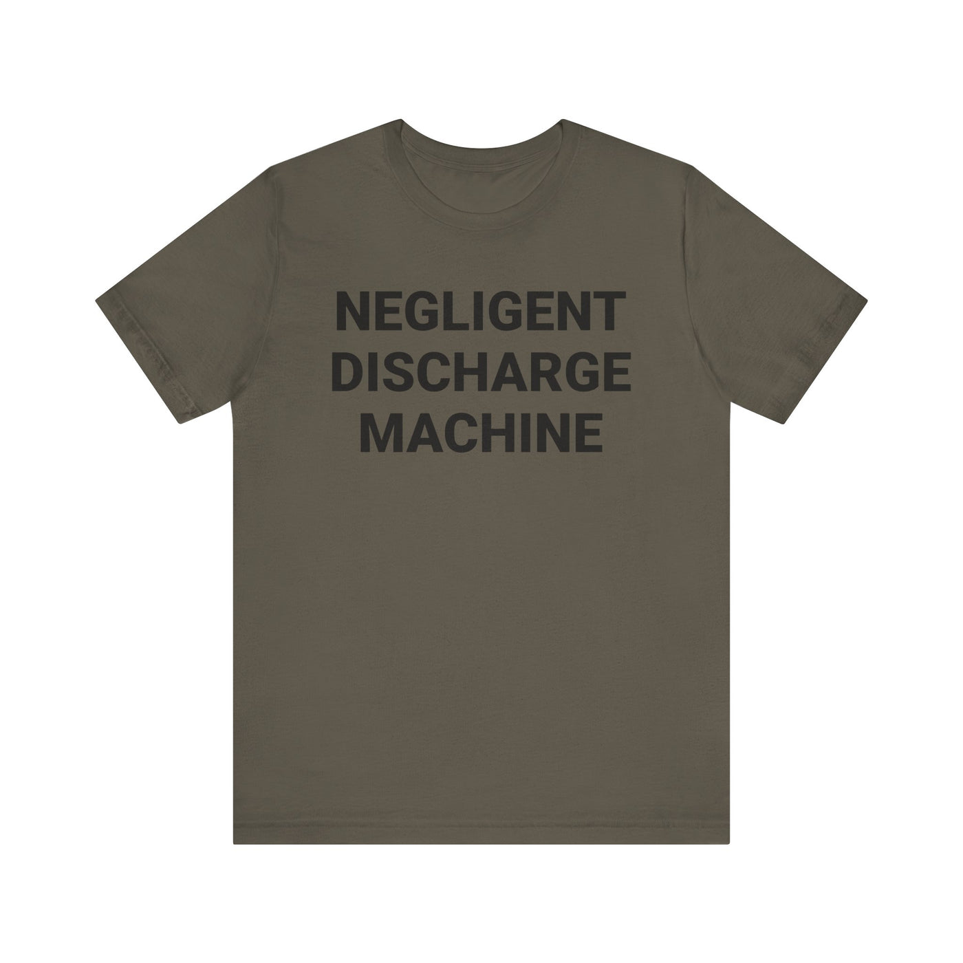 Negligent Discharge Machine Tee
