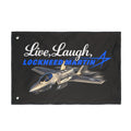 Live Laugh Lockhead Martin FLAG