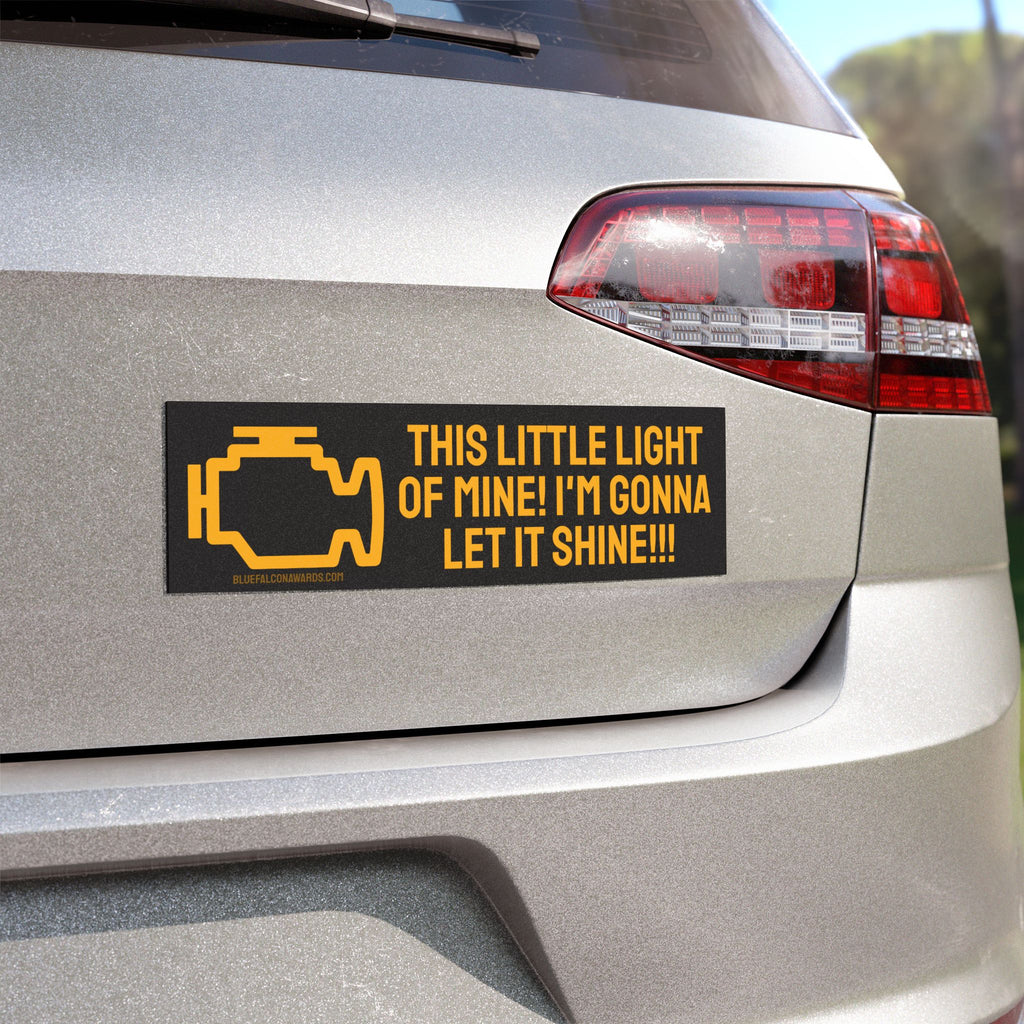 LIGHT OF MINE Car Magnet